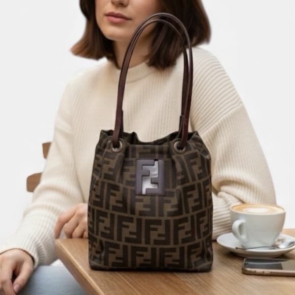Fendi Handbags - Fendi Zucca Mini Tote Bag
